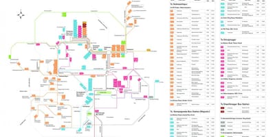 BMTC autobusu maršruta karte